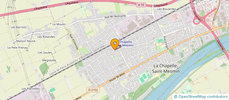 localisation de l'entreprise LOCK FORMATION à LA CHAPELLE-SAINT-MESMIN