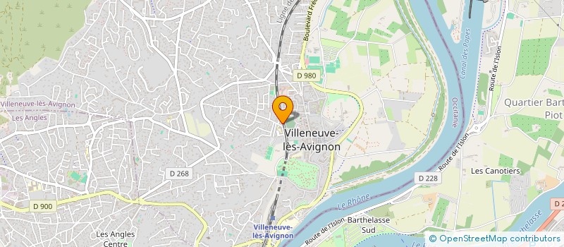 localisation de l'entreprise LOCK'HOUSE  VILLENEUVE-LES-AVIGNON