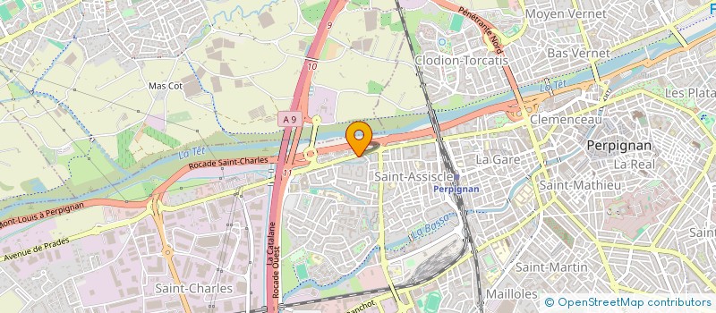 localisation de l'entreprise LOCK SERVICES à PERPIGNAN