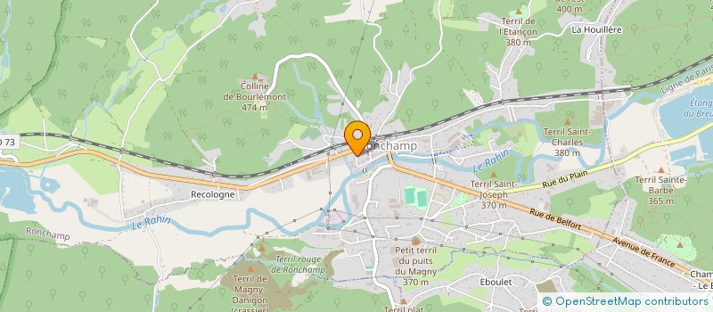 localisation de l'entreprise LOCKA  RONCHAMP