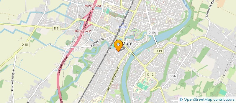 localisation de l'entreprise LOCKASSIM  MURET