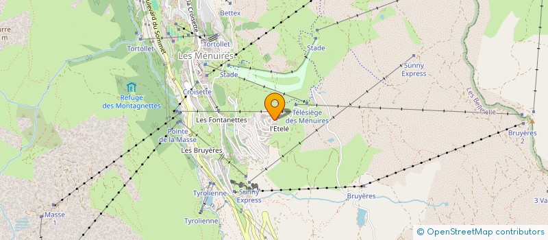 localisation de l'entreprise LOCKE  LES BELLEVILLE