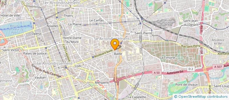 localisation de l'entreprise LOCKED TIME à MARSEILLE