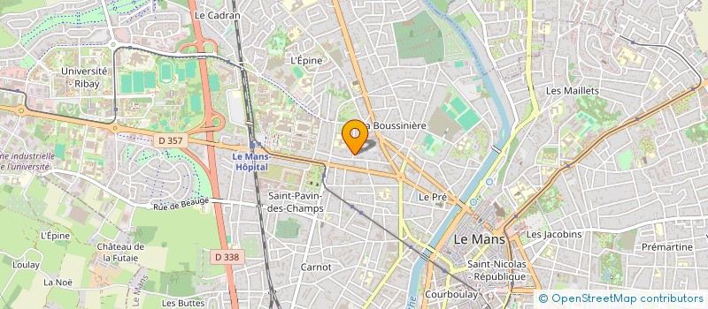 localisation de l'entreprise LOCKERX à LE MANS