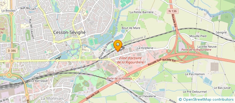 localisation de l'entreprise LOCKEY AVENTURES  CESSON-SEVIGNE