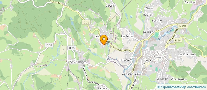 localisation de l'entreprise LOCKGO  SEVELINGES