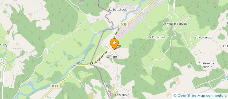 localisation de l'entreprise LOCKIN  LE VAL-D'AJOL