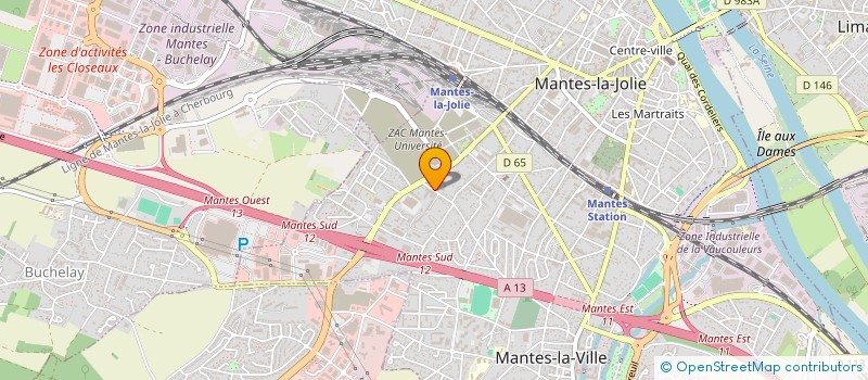 localisation de l'entreprise LOCKS'ART  MANTES-LA-VILLE