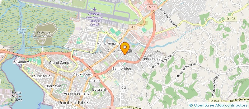 localisation de l'entreprise LOCKS HAIR'S COIFF  LES ABYMES