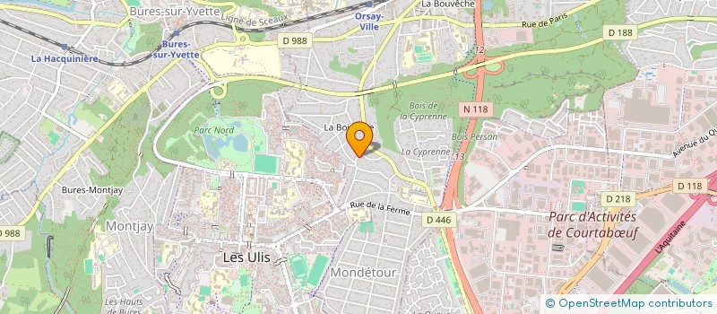 localisation de l'entreprise LOCKSLEY FML  ORSAY