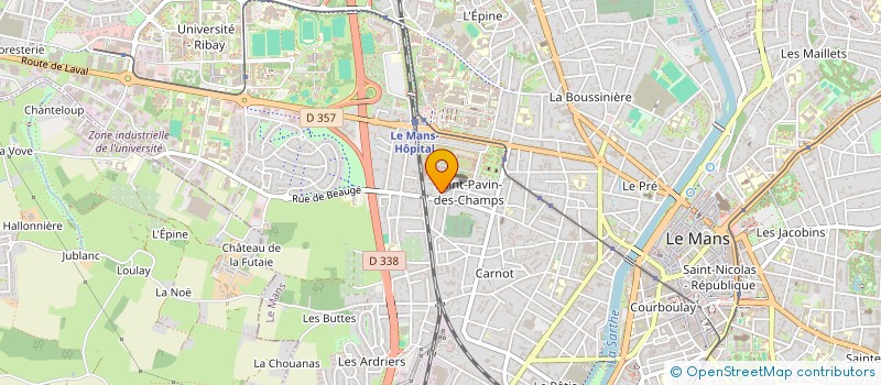 localisation de l'entreprise LOCKSLEY MUTUELLE  LE MANS