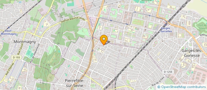 localisation de l'entreprise LOCKYS ECHAFAUDAGE à PIERREFITTE-SUR-SEINE
