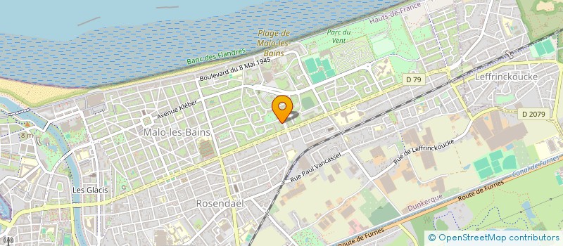 localisation de l'entreprise LOCLEA à DUNKERQUE