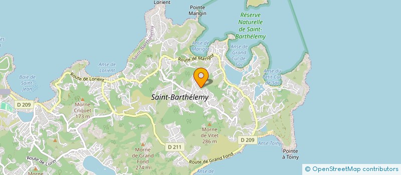 localisation de l'entreprise LOCLEM à SAINT BARTHELEMY