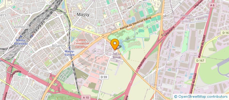 localisation de l'entreprise LOCMEUBLESMASSY ( LMM ) à MASSY