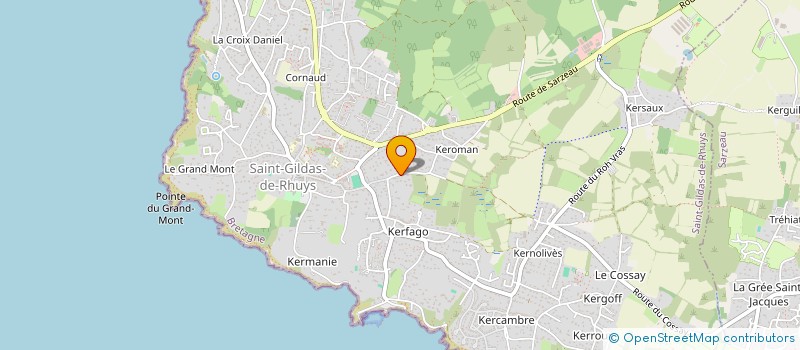 localisation de l'entreprise LOCMILCO  SAINT-GILDAS-DE-RHUYS