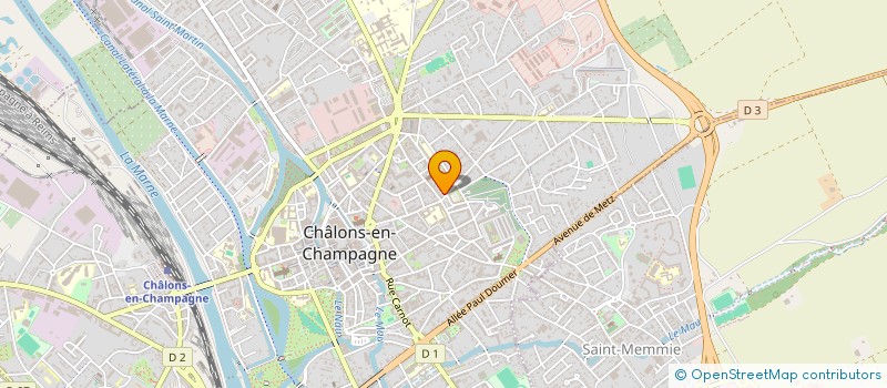 localisation de l'entreprise LOCNES à CHALONS-EN-CHAMPAGNE