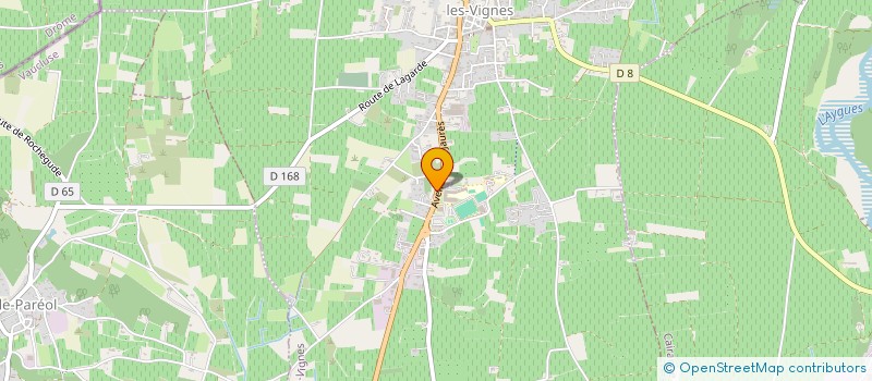 localisation de l'entreprise LOCO  SAINTE-CECILE-LES-VIGNES