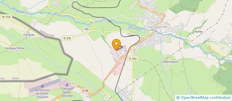 localisation de l'entreprise LOCO  SAILLAGOUSE