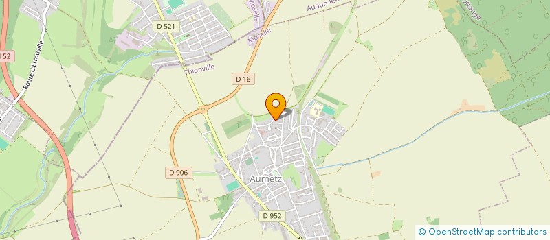 localisation de l'entreprise LOCO PROD  AUMETZ