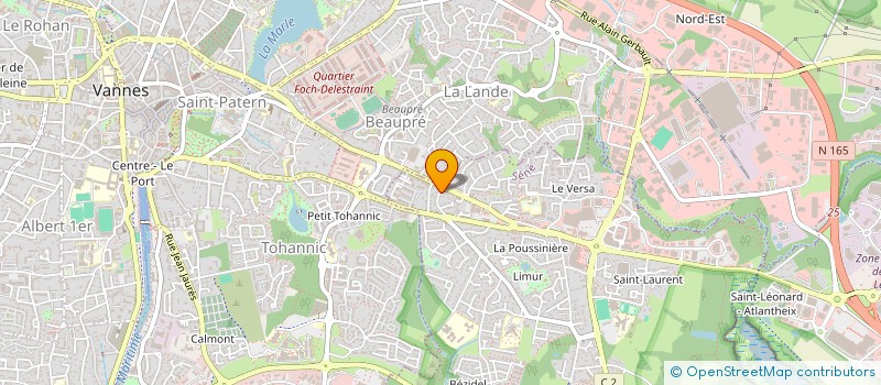 localisation de l'entreprise LOCO RESTAURATION  VANNES