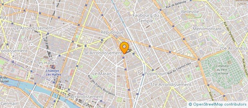 localisation de l'entreprise LOCO STAR  PARIS