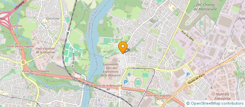 localisation de l'entreprise LOCO VAPEUR R 1199 à NANTES