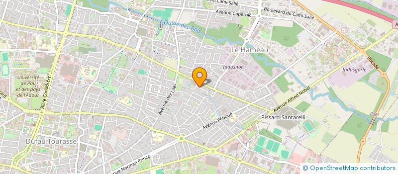 localisation de l'entreprise LOCOFI à PAU