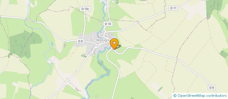 localisation de l'entreprise LOCOGE BETAIL  WASIGNY