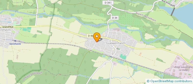 localisation de l'entreprise LOCOGEST  GUEWENHEIM