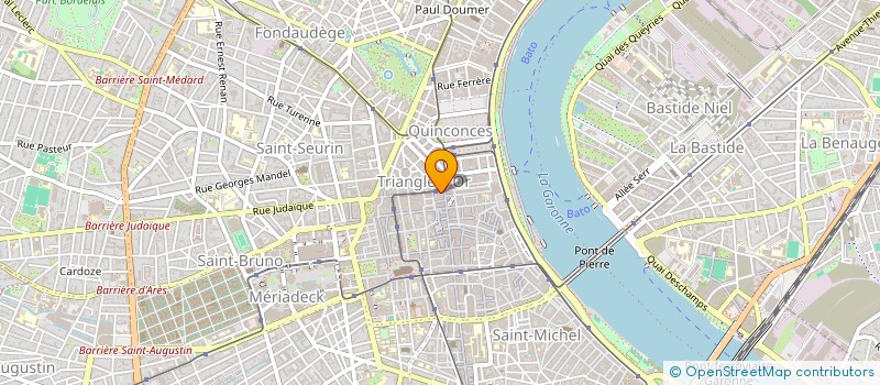 localisation de l'entreprise LOCOMOTIV'  BORDEAUX