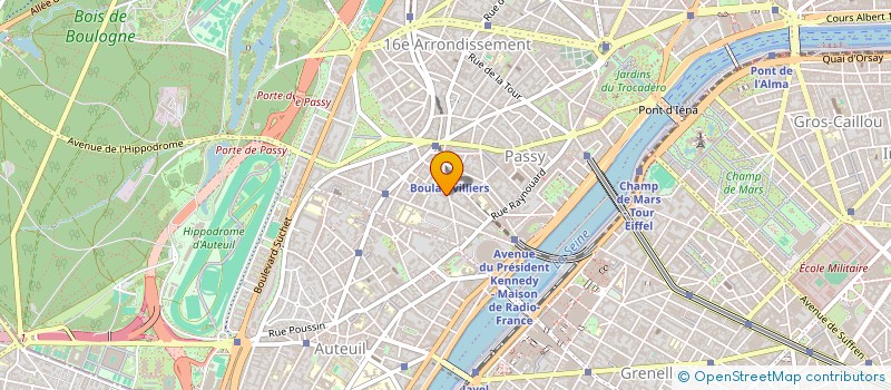 localisation de l'entreprise LOCONAV à PARIS