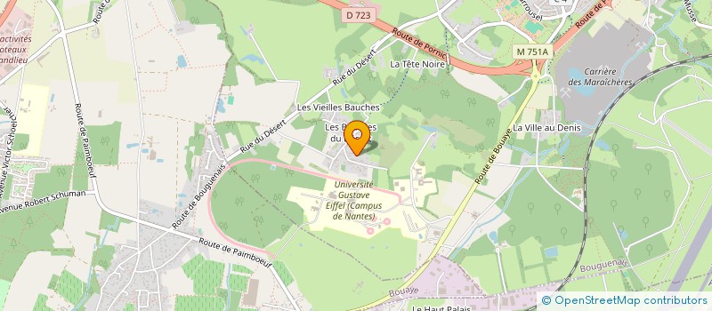 localisation de l'entreprise LOCONO SAS à BOUGUENAIS