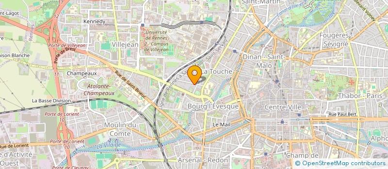 localisation de l'entreprise LOCOPACE  RENNES