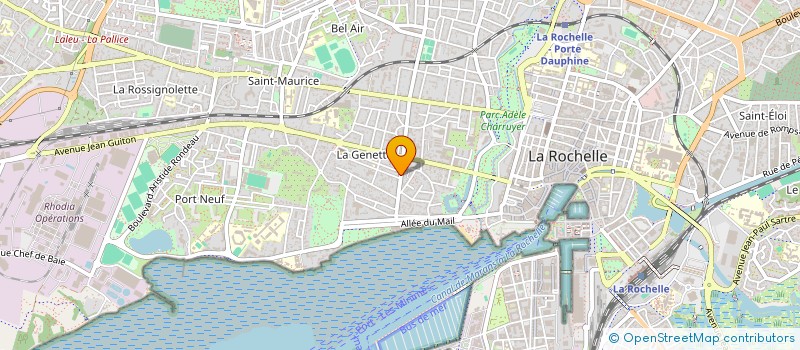 localisation de l'entreprise LOCOPRO à LA ROCHELLE