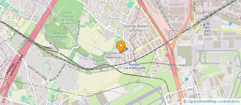 localisation de l'entreprise LOCORDI  RUNGIS