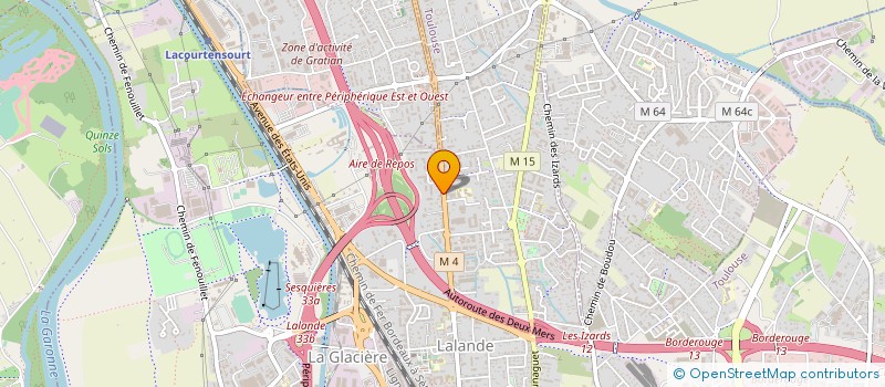 localisation de l'entreprise LOCOUTILS  TOULOUSE