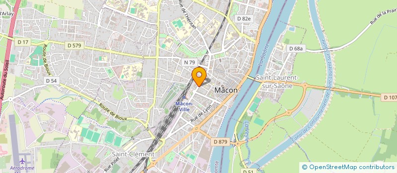 localisation de l'entreprise LOCOW  MACON