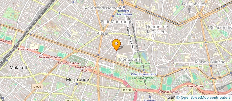 localisation de l'entreprise LOCPARIS14  PARIS