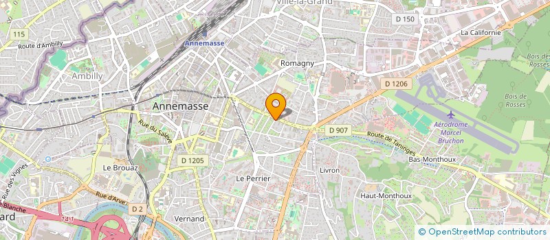 localisation de l'entreprise LOCPRO  AMBILLY