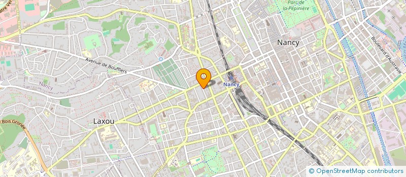 localisation de l'entreprise LOCPY  NANCY