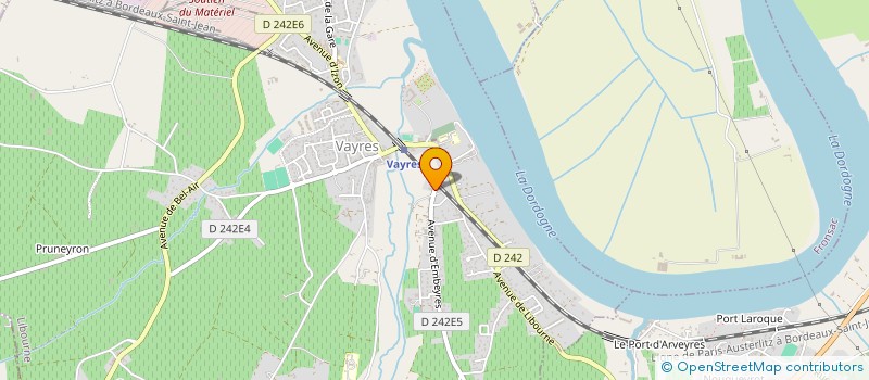 localisation de l'entreprise LOCRAID  VAYRES