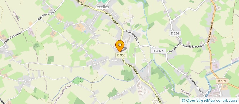 localisation de l'entreprise LOCSAMME  MORTAGNE-DU-NORD