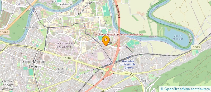 localisation de l'entreprise LOCSAPY  GIERES