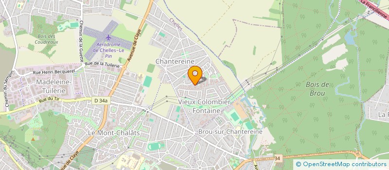 localisation de l'entreprise LOCSERVICES77  CHELLES