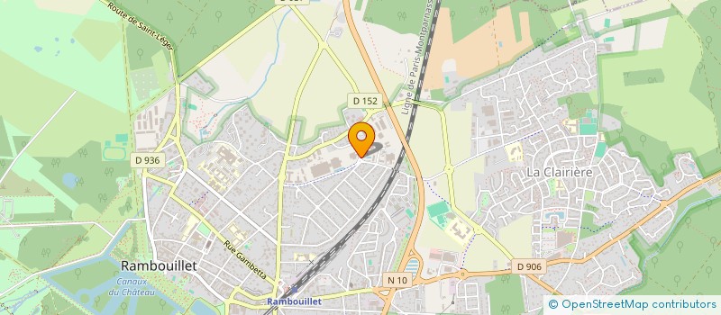 localisation de l'entreprise LOCSI  RAMBOUILLET