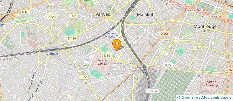 localisation de l'entreprise LOCSOLUTION à MALAKOFF