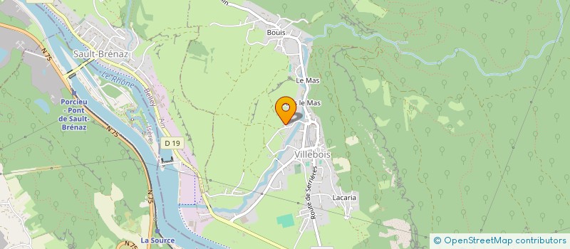 localisation de l'entreprise LOCTAVIE  VILLEBOIS