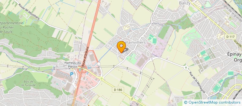 localisation de l'entreprise LOCTRANS à BALLAINVILLIERS