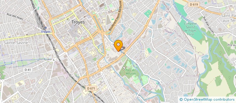 localisation de l'entreprise LOCURCIO SCI à TROYES